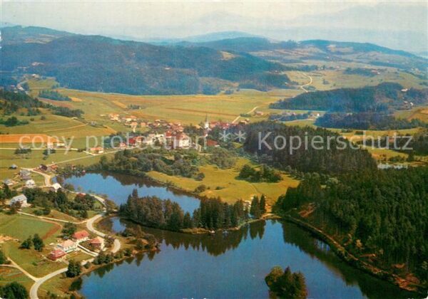 Moosburg Kaernten Fliegeraufnahme