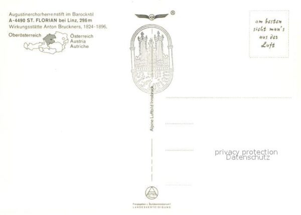 St Florian Fliegeraufnahme Augustinerchorherrensti – Bild 2