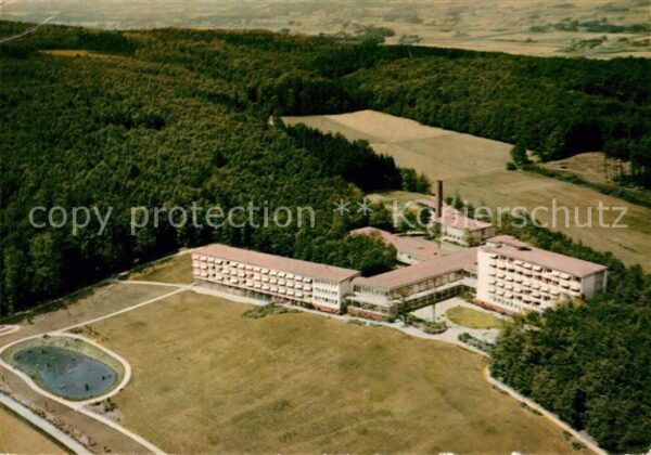 Bad Rothenfelde Fliegeraufnahme Sanatorium Teutoburger-