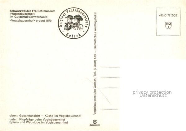 Gutach Breisgau Schwarzwälder Freilichtmuseum Vogtsbaue – Bild 2