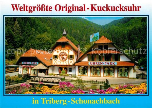 Triberg Schwarzwald Weltgrößte Original-Kuckucksuhr