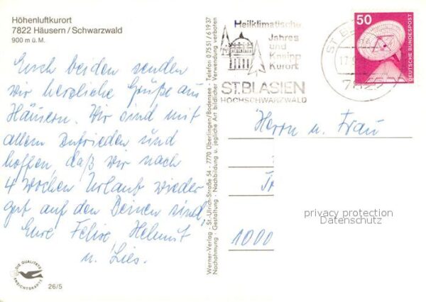 Haeusern Schwarzwald Fliegeraufnahme – Bild 2