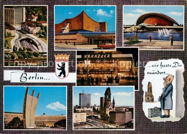 Berlin Philharmonie Kongreßhalle Luftbrückende