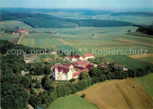Dischingen Fliegeraufnahme Schloß Thurn und Taxis