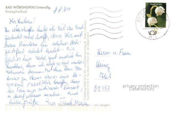 Bad Woerishofen Kneipp-Heilbad im Allgäu Brunnen Konzer – Bild 2