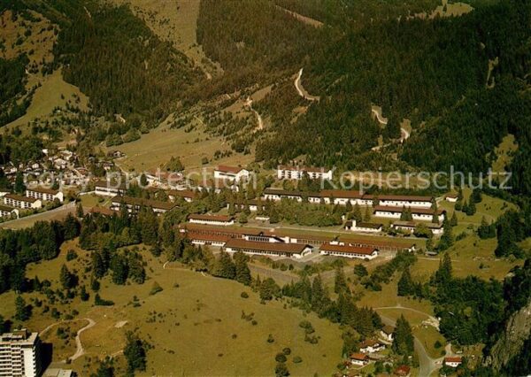 Oberammergau Fliegeraufnahme Bundeswehrverwaltungssc