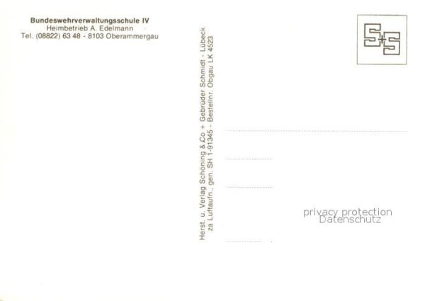 Oberammergau Fliegeraufnahme Bundeswehrverwaltungssc – Bild 2