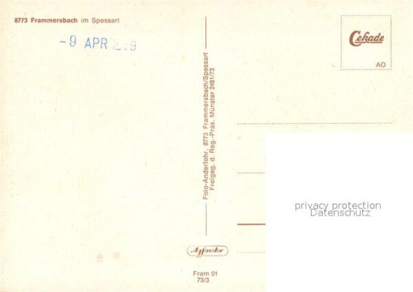Frammersbach Fliegeraufnahme – Bild 2
