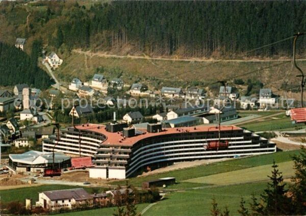 Willingen Sauerland Fliegeraufnahme Kur- und Sporthotel Der