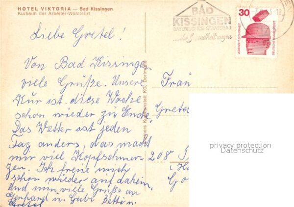 Bad Kissingen Hotel Viktoria – Bild 2