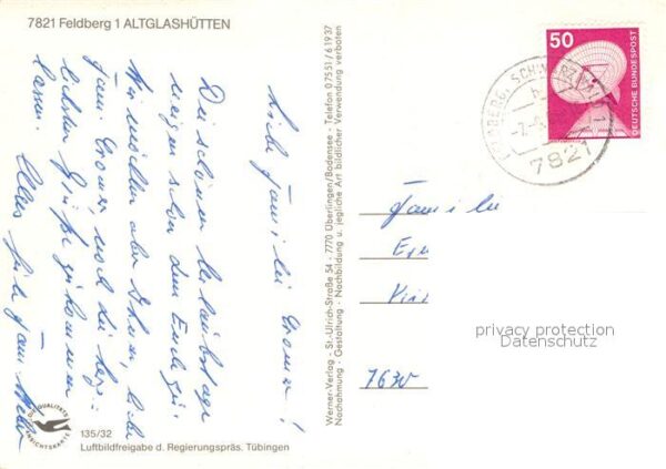 Altglashuetten Fliegeraufnahme mit Feldberg – Bild 2