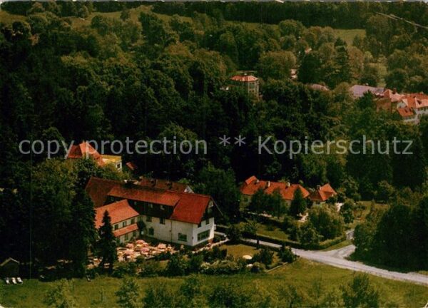 Bad Salzhausen Fliegeraufnahme Kurhotel Tannenhof