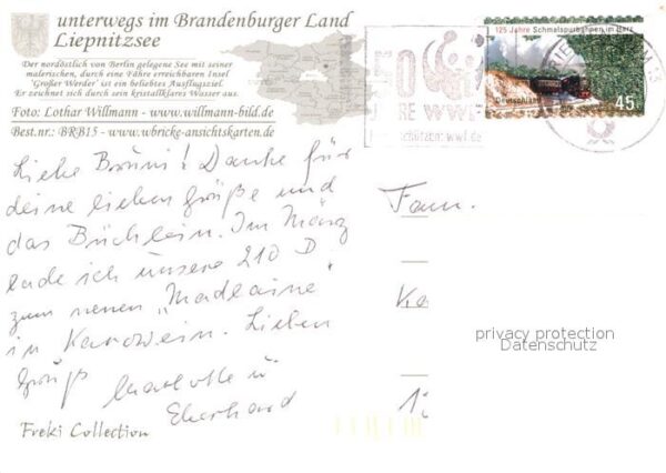 Liepnitzsee Fliegeraufnahme Brandenburger Land – Bild 2