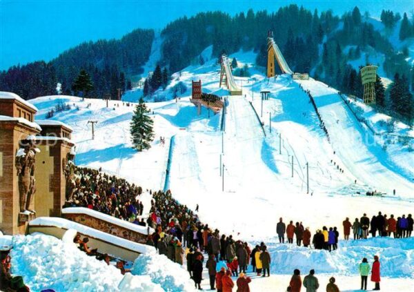 Garmisch-Partenkirchen Olympia-Skischanze im Winter