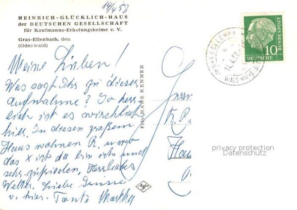 Gras-Ellenbach Fliegeraufnahme Heinrich-Glücklich-Haus – Bild 2