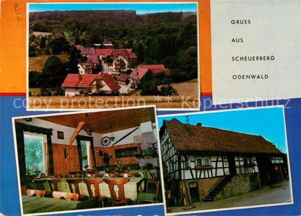 Odenwald Scheuerberg Gasthaus zum Steinschloß