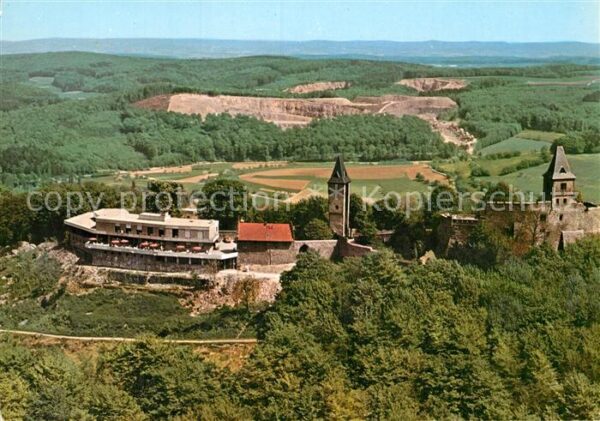 Frankenstein Pfalz Fliegeraufnahme Burgruine Naturpark Ber