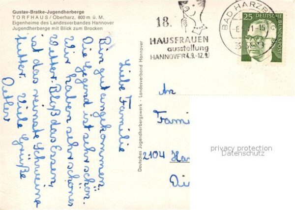 Torfhaus Harz Gustav-Bratke Jugendherberge – Bild 2