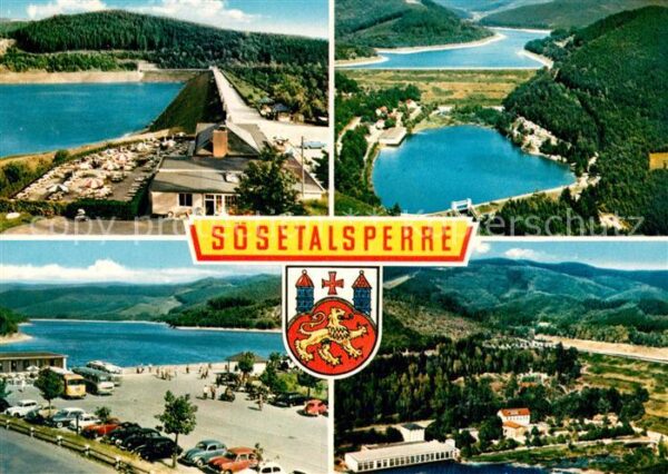 Osterode Harz Sösetalsperre Fliegeraufnahme