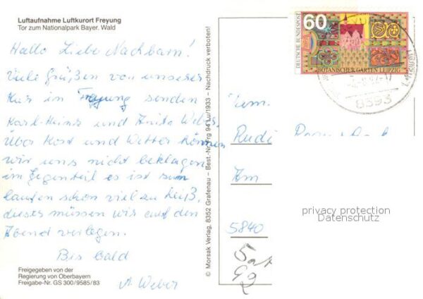 Freyung Fliegeraufnahme Fliegeraufnahme – Bild 2