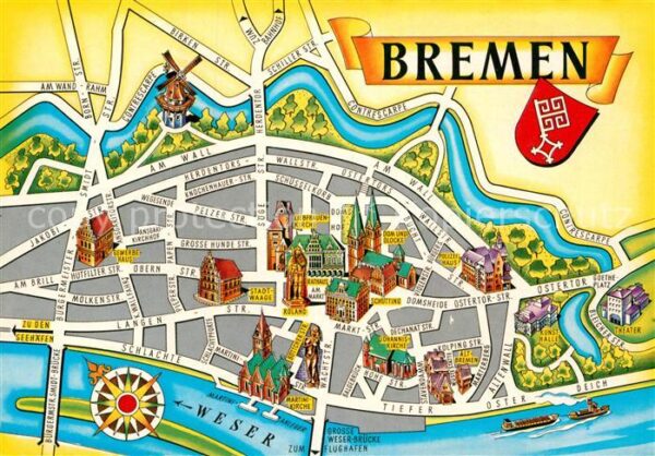 Bremen Lageplan