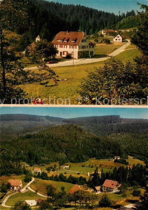 Erbersbronn Fliegeraufnahme Gasthaus zum grünen Wal