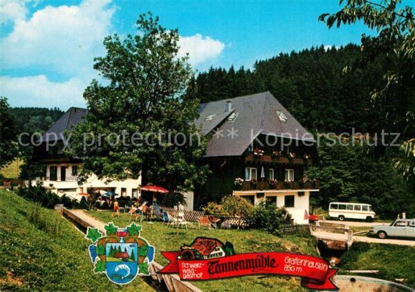 Grafenhausen Schwarzwald Schwarzwaldgasthof Tannenmühle