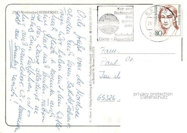 Bensersiel Fliegeraufnahme – Bild 2