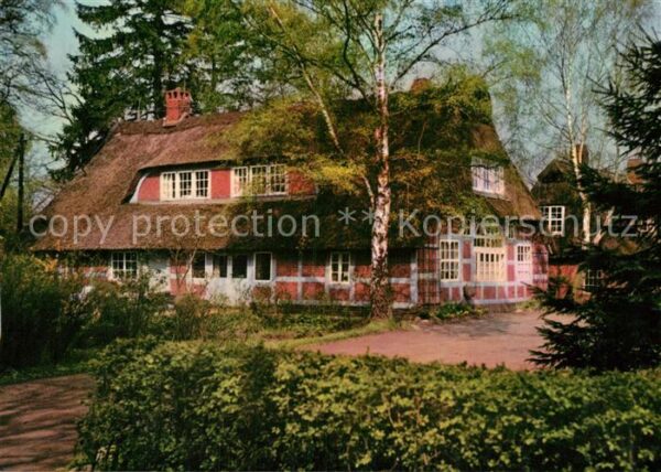 Worpswede Haus im Schluh Heinrich Vogeler Sammlun