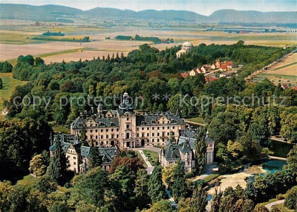 Bueckeburg Fliegeraufnahme Schloß