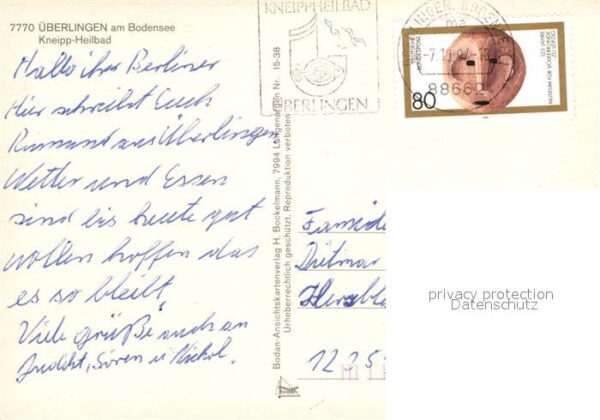 Ueberlingen Bodensee Münster Kurmittelhaus Kursaa Kneipp-Por – Bild 2