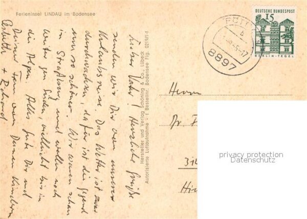 Lindau Bodensee Fliegeraufnahme – Bild 2