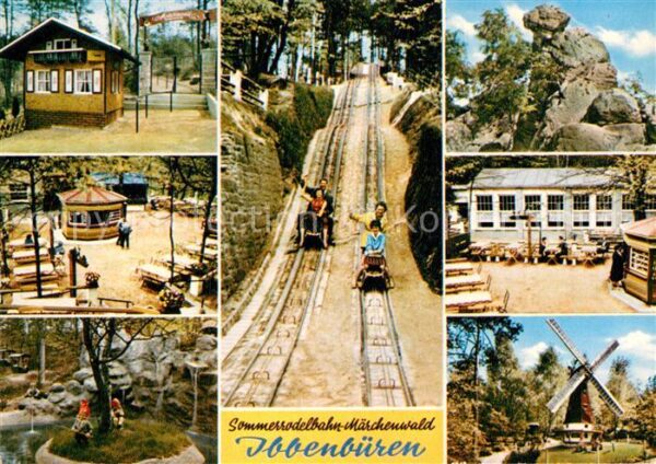 Ibbenbueren Sommerrodelbahn Märchenwald