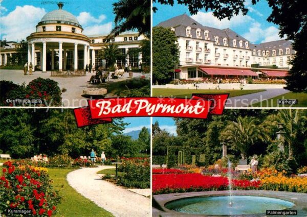 Bad Pyrmont Hyllige Born Kurhotel Palmengarten Kura