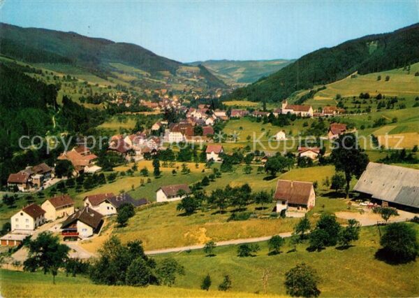 Simonswald Panorama Simonswäldertal Schwarzwald