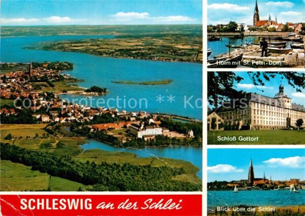 Schleswig Schlei Holm St Petri Dom Schloss Gottorf Flieg