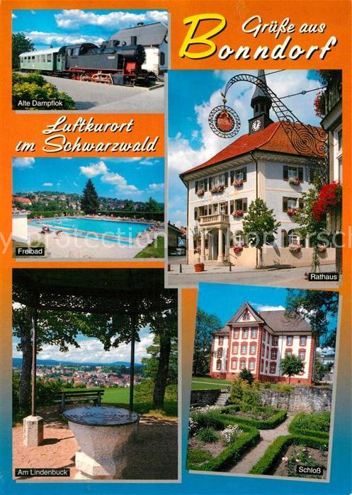 Bonndorf Schwarzwald Alte Dampflok Freibad Lindenbuck Rathau