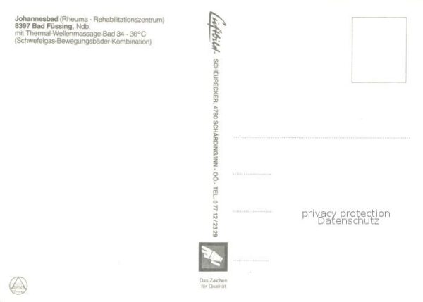 Bad Fuessing Johannesbad Rheumazentrum Rehazentrum T – Bild 2