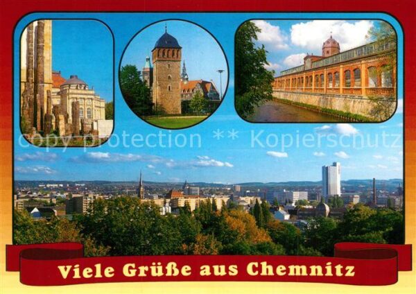 Chemnitz Steinerner Wald Roter Turm Markthalle S