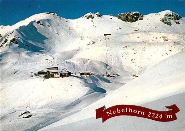 Nebelhorn Wintersportplatz Allgäuer Alpen