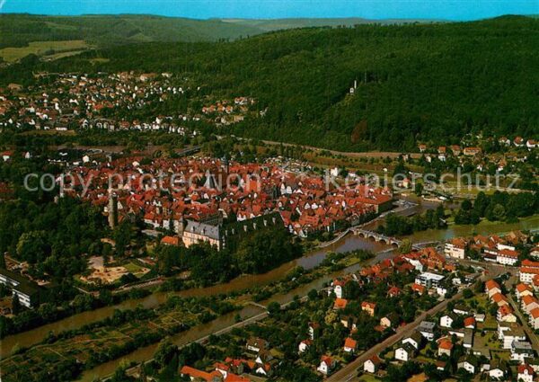 Hann. Muenden Fliegeraufnahme