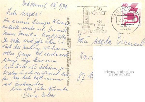 Bad Honnef Kurhaus Kurpark Freibad – Bild 2
