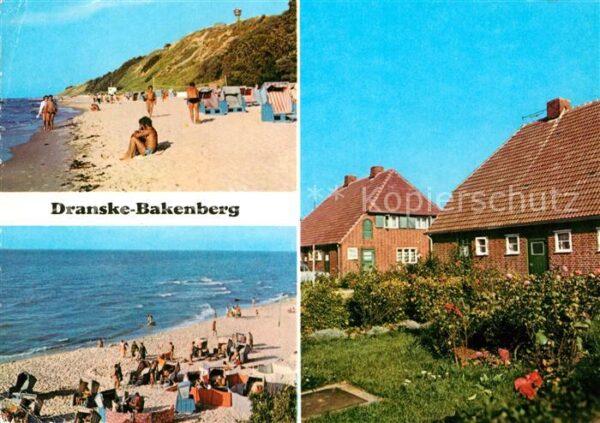 Bakenberg Strand Wohnhäuser