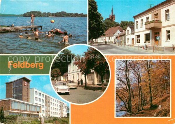Feldberg Mecklenburg Badesteg Haussee Fürstenberger Strasse