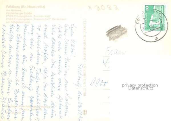 Feldberg Mecklenburg Badesteg Haussee Fürstenberger Strasse – Bild 2