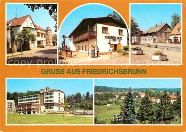 Friedrichsbrunn Harz HO Gaststätte Brockenblick Klobenberg B