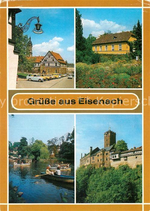 Eisenach Thueringen Residenzhaus Lutherplatz Kartausgarten