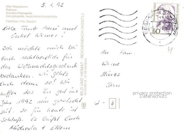 Finow Eberswalde Alter Wasserturm Rathaus Kranbau Georgs – Bild 2