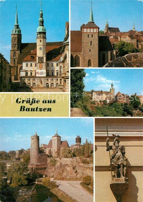 Bautzen Rathaus Petridom Michaeliskirche Alte W