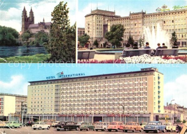 Magdeburg Dom Wilhelm Pieck Allee Hotel Internati